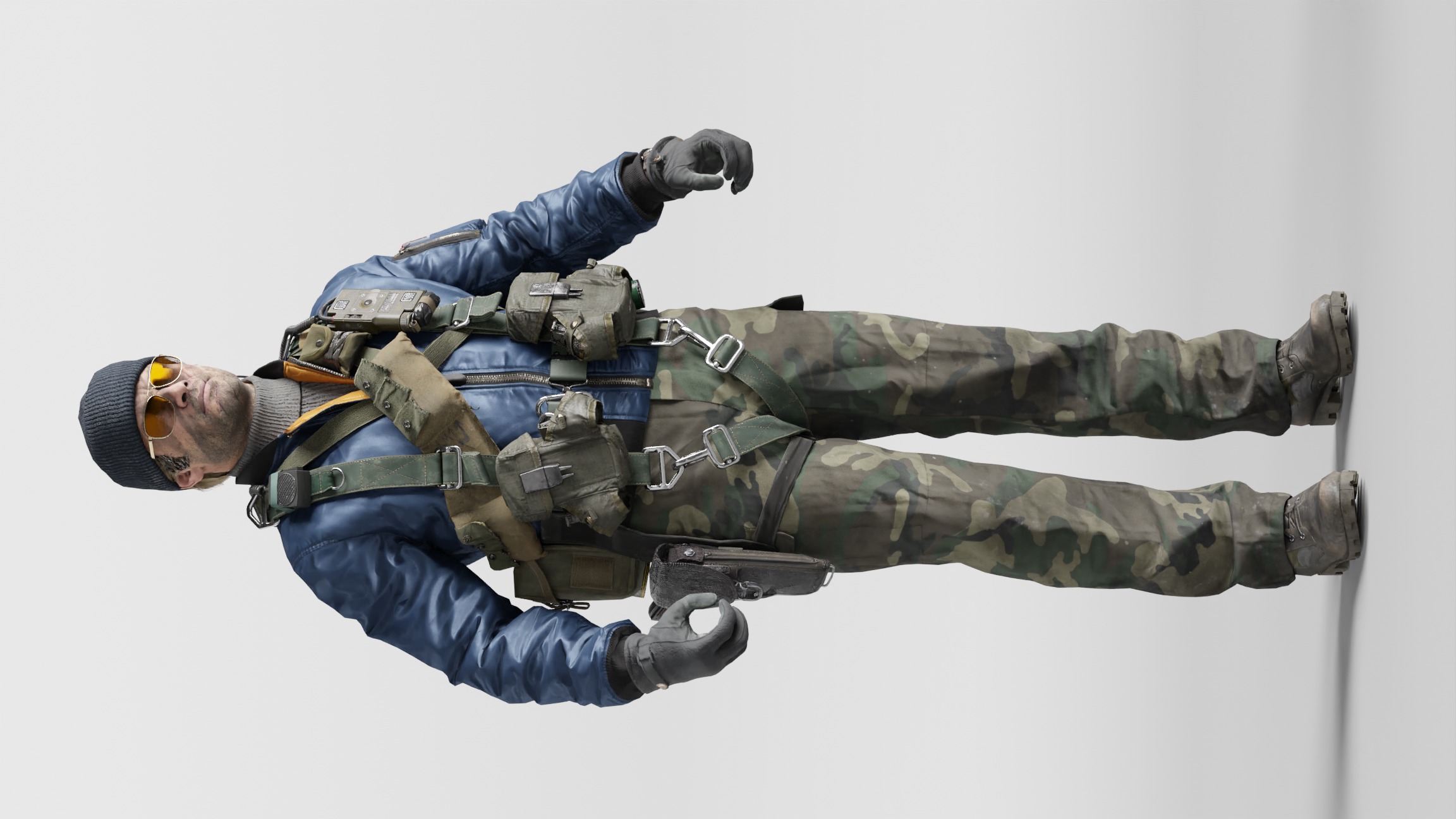 RUSSELL ADLER from Call Of Duty RIGGED Low-poly 3D model_4