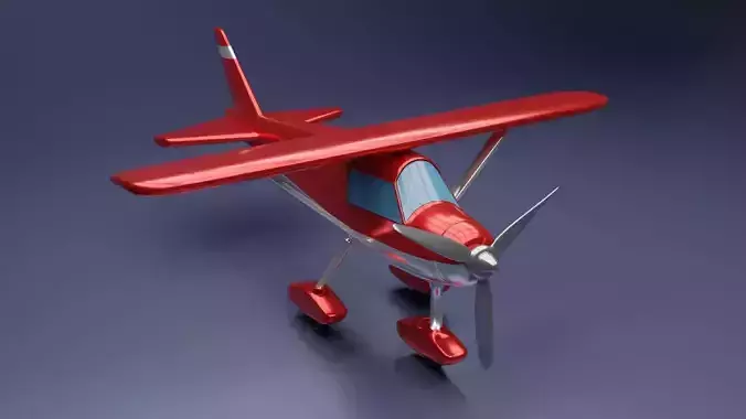 Toon Cessna Caravan Airplane