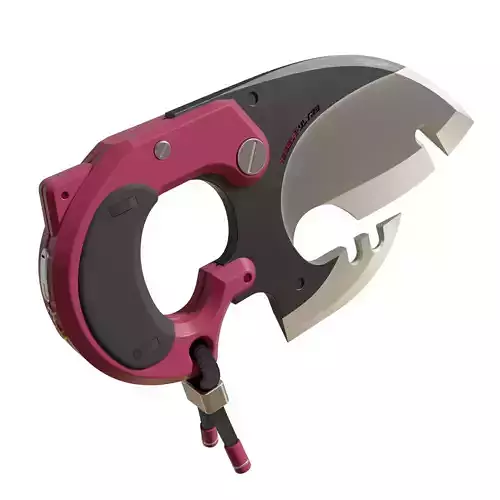 Jane Doe Knife scissors - ZZZ Zenseless Zone Zero  3D print model