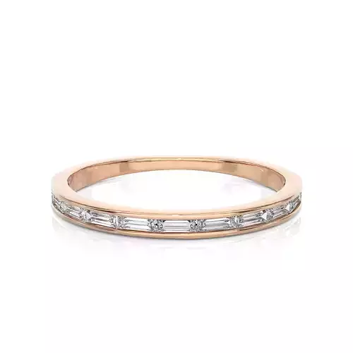 Light Minimalist Diamond Ring