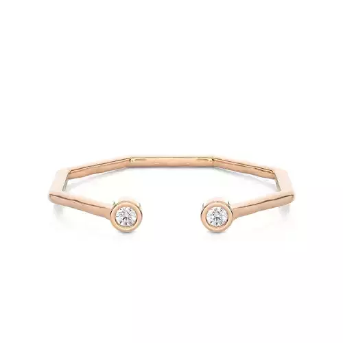 Light Minimalist Diamond Ring