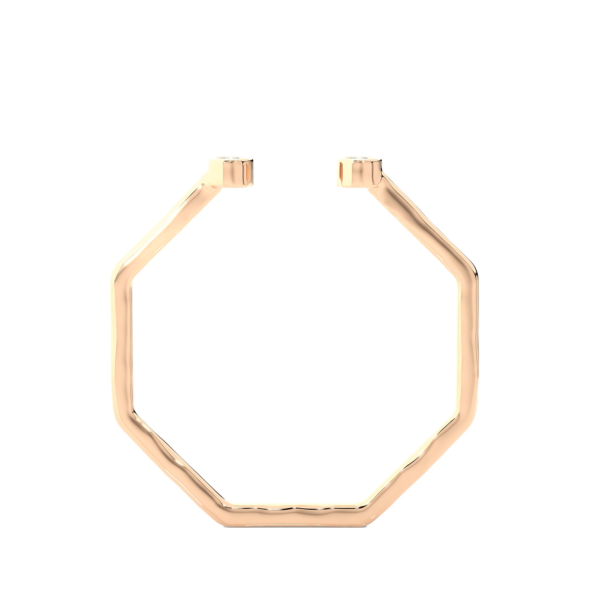 Light Minimalist Diamond Ring 3D print model_10