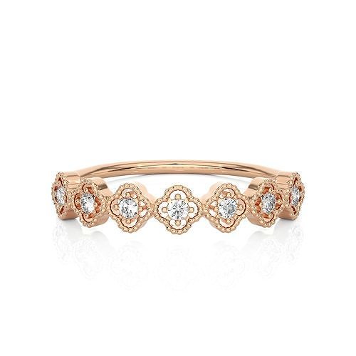Light Minimalist Diamond Ring 3D print model
