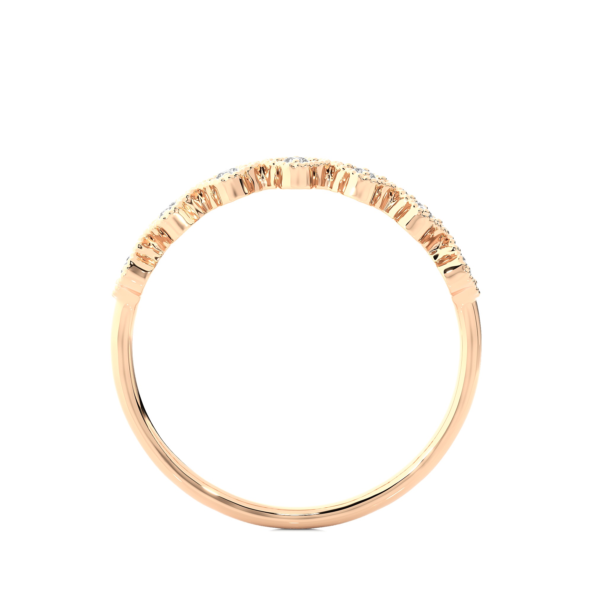 Light Minimalist Diamond Ring 3D print model_10