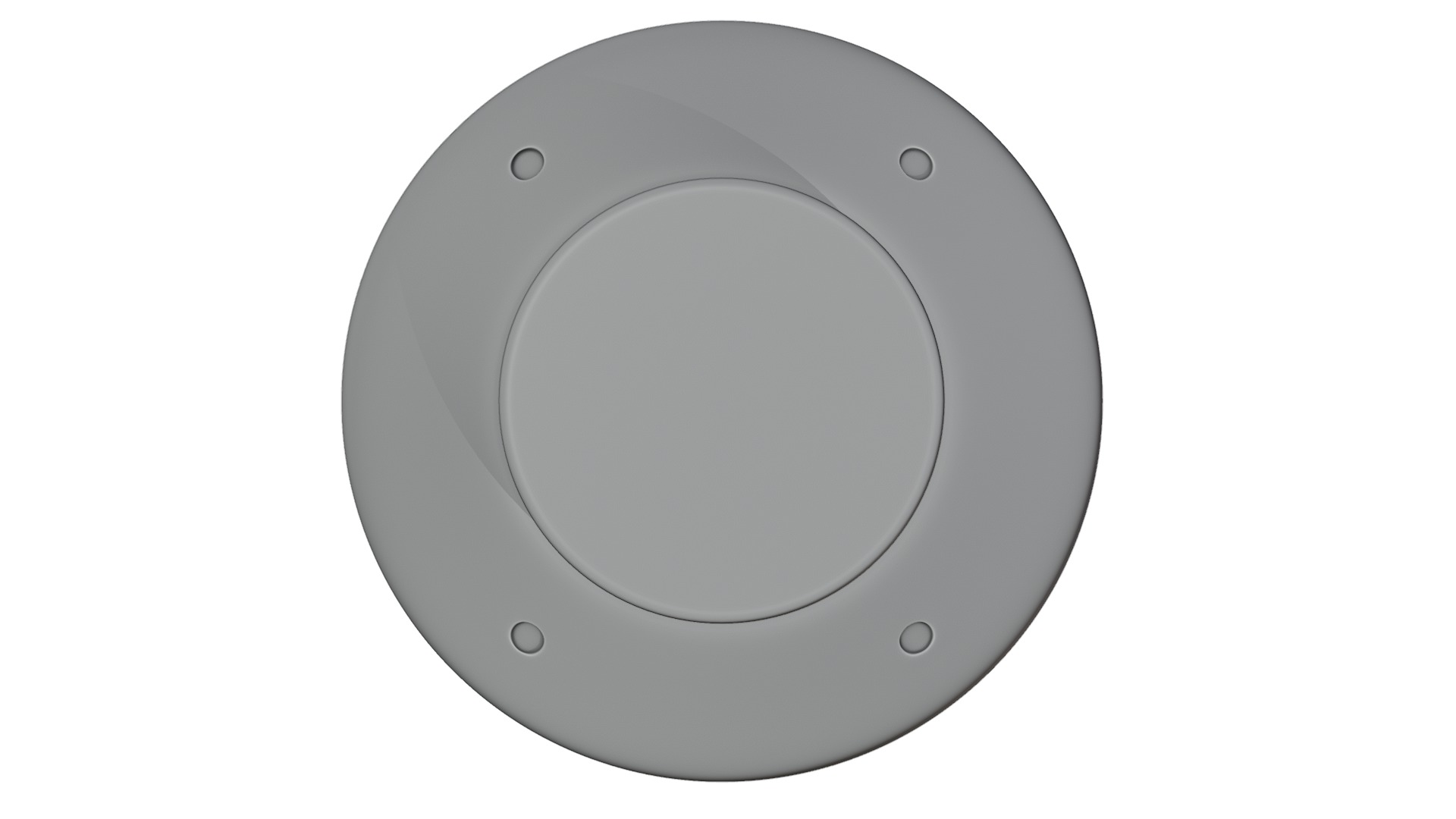 Sci-fi toon granade  Low-poly 3D model_6