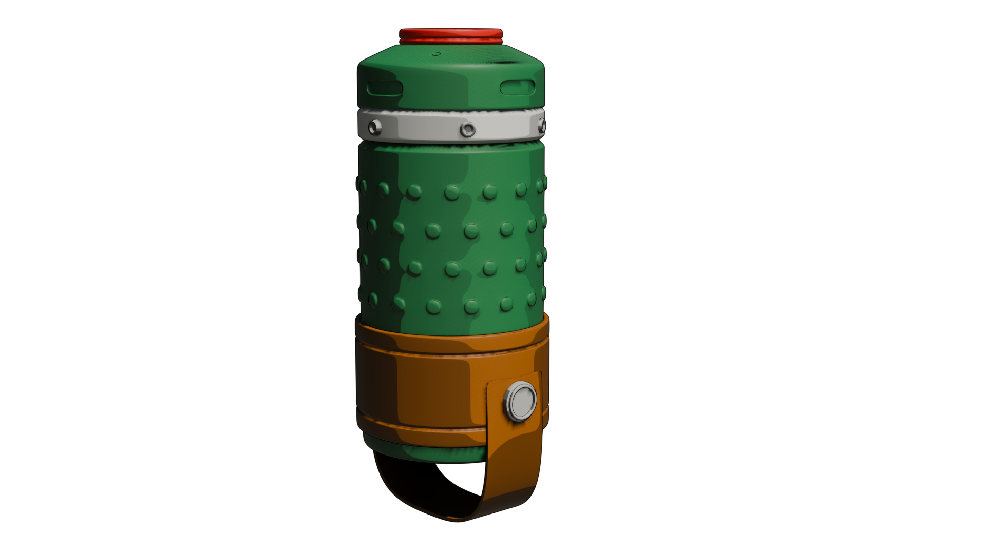 Sci-fi toon granade  Low-poly 3D model_17