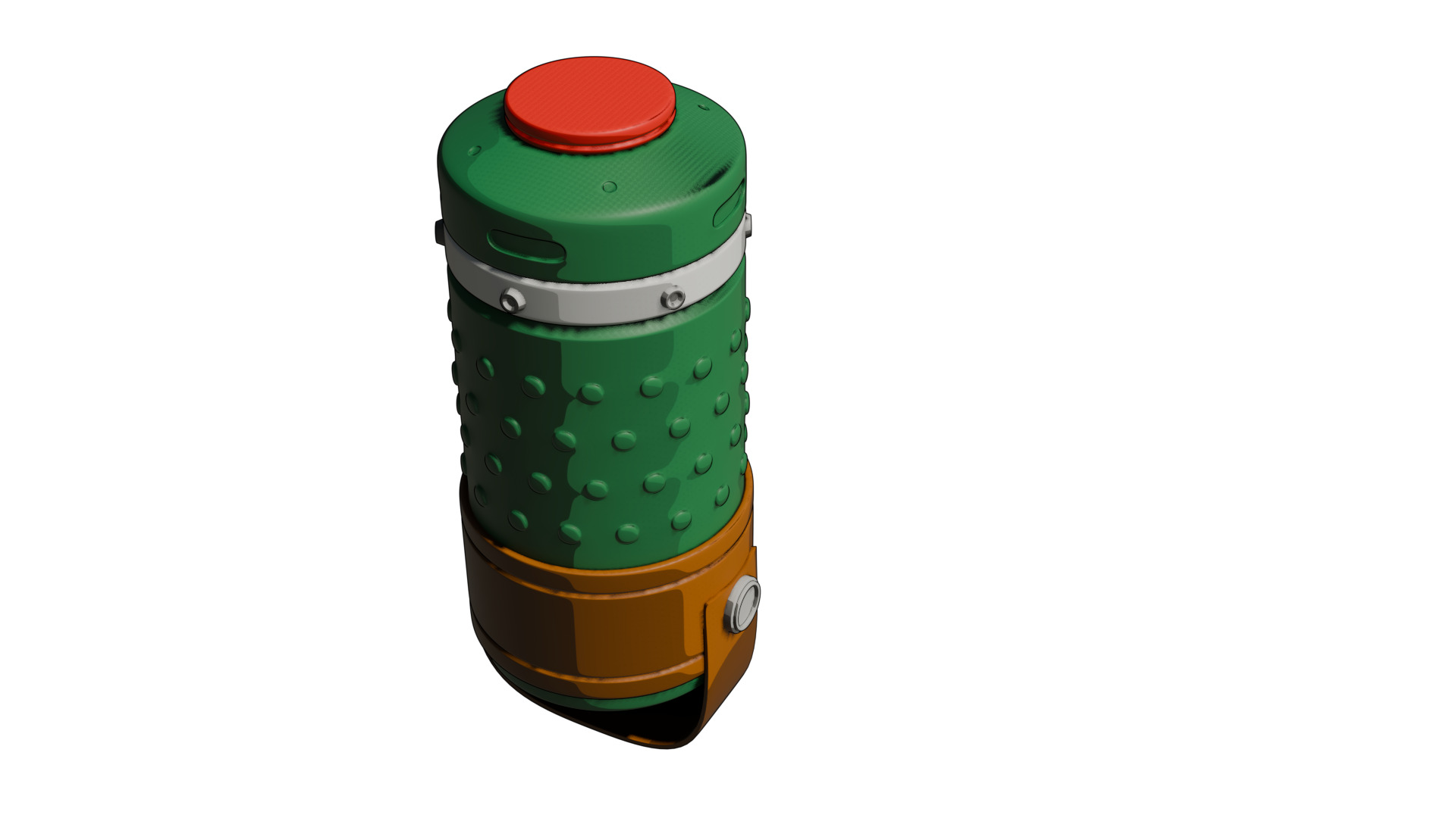 Sci-fi toon granade  Low-poly 3D model_22