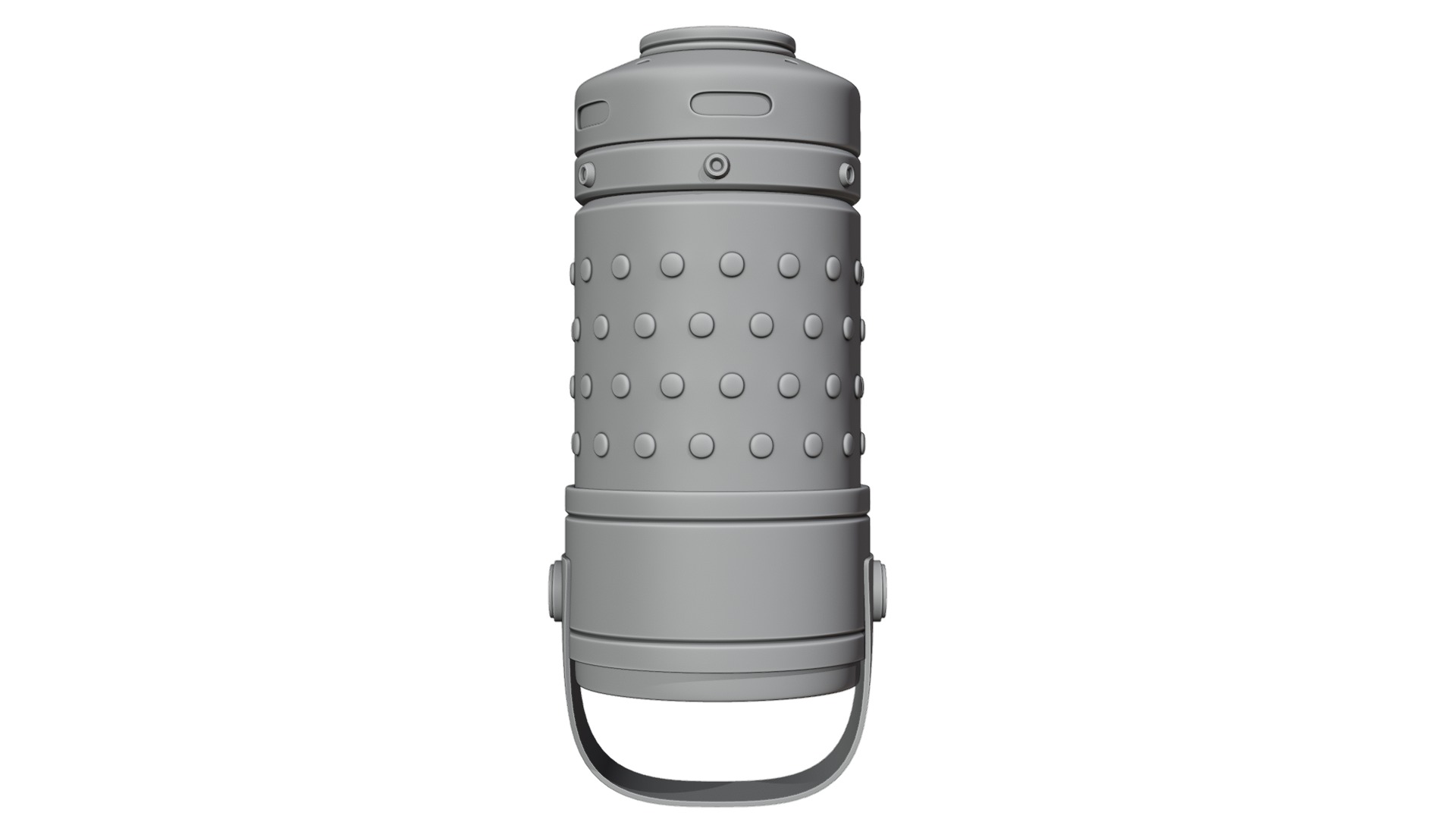 Sci-fi toon granade  Low-poly 3D model_7