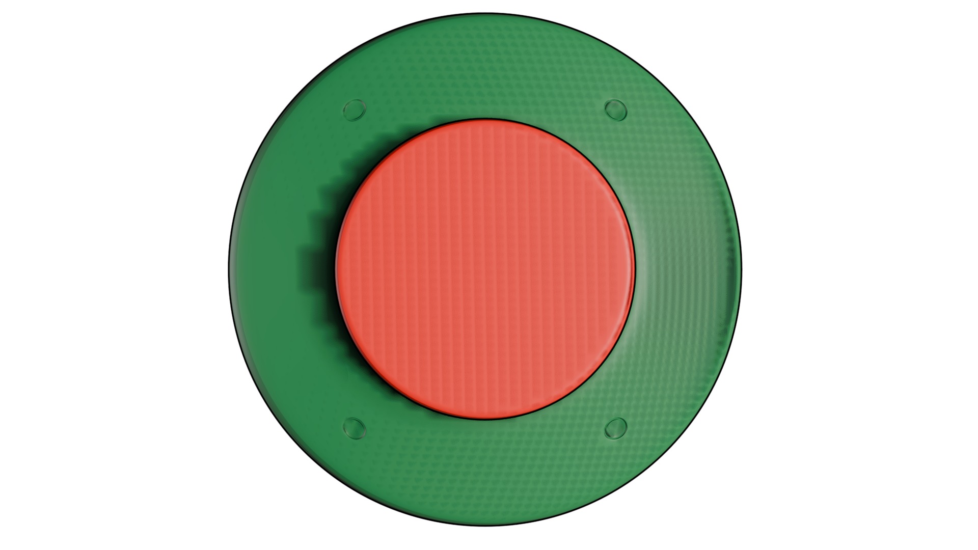 Sci-fi toon granade  Low-poly 3D model_3