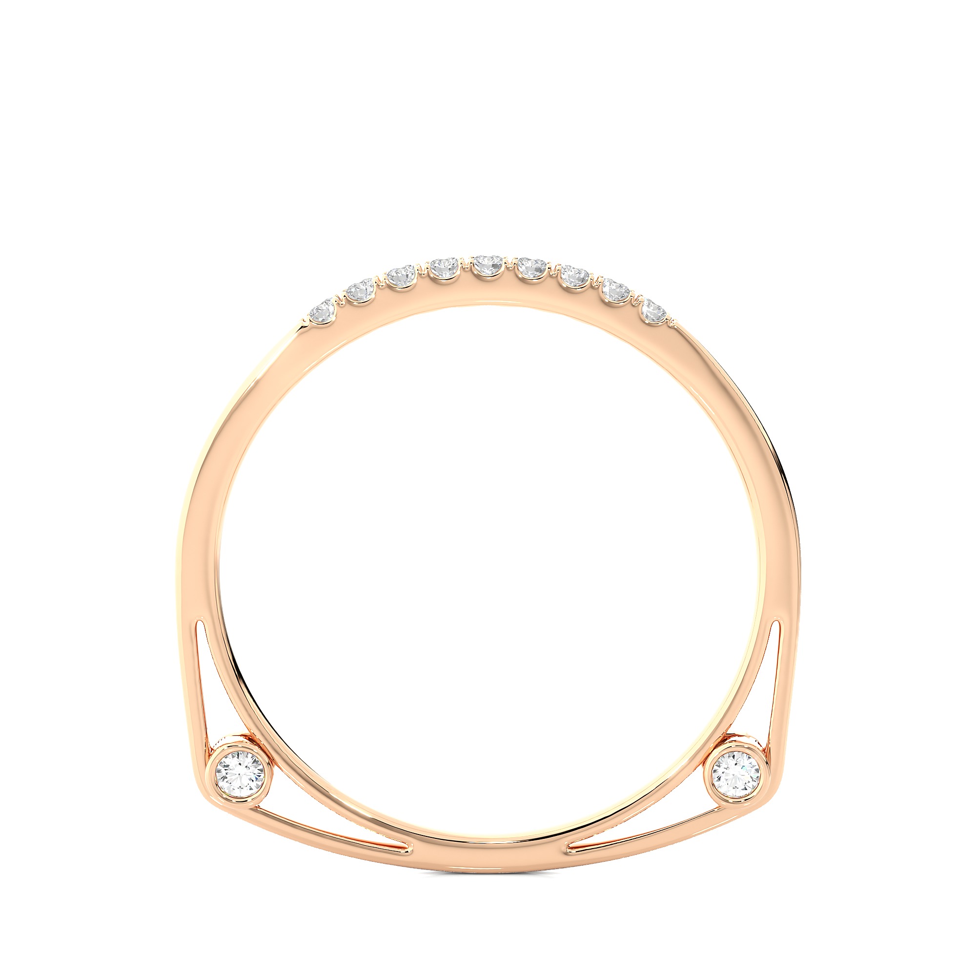 Light Minimalist Diamond Ring 3D print model_10