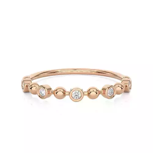 Light Minimalist Diamond Ring