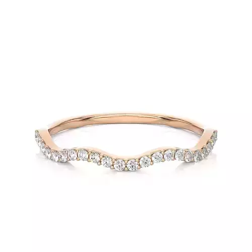 Light Minimalist Diamond Ring