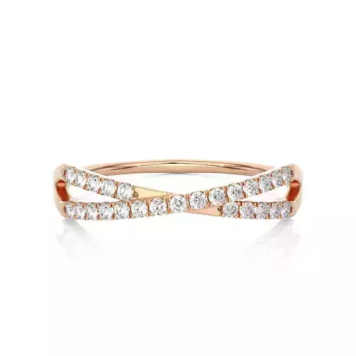 Light Minimalist Diamond Ring