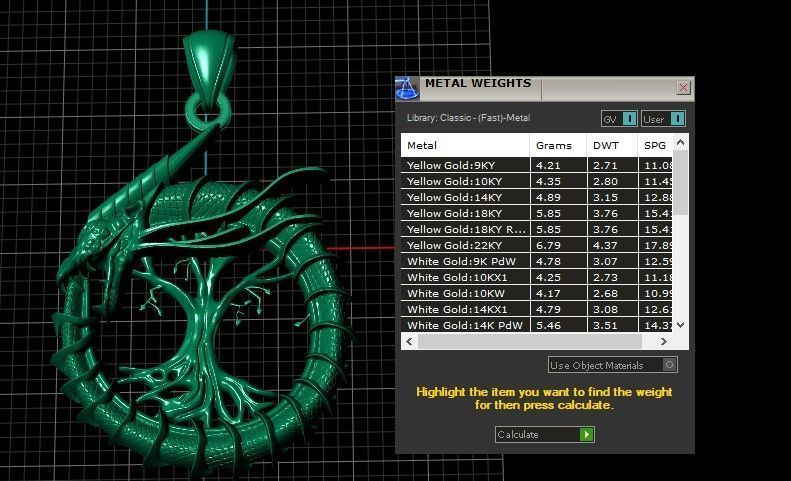 Dragon Tree Life Pendant For Mens 3d Printable Model 3D print model_2