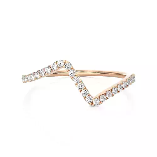 Light Minimalist Diamond Ring
