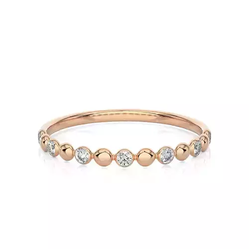 Light Minimalist Diamond Ring