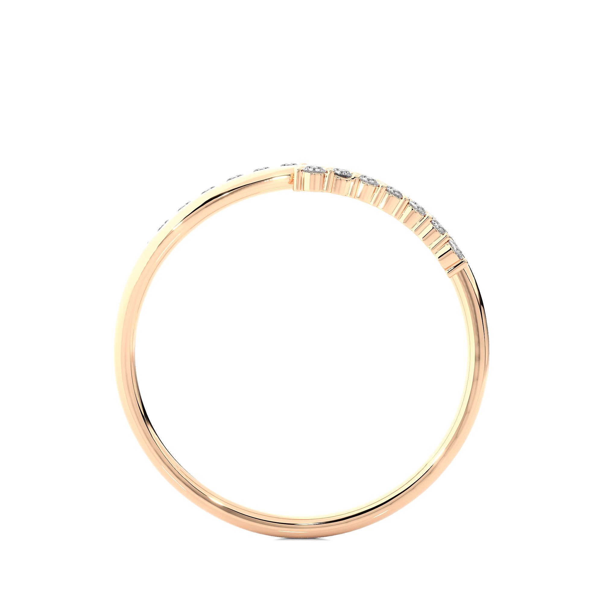 Light Minimalist Diamond Ring 3D print model_10