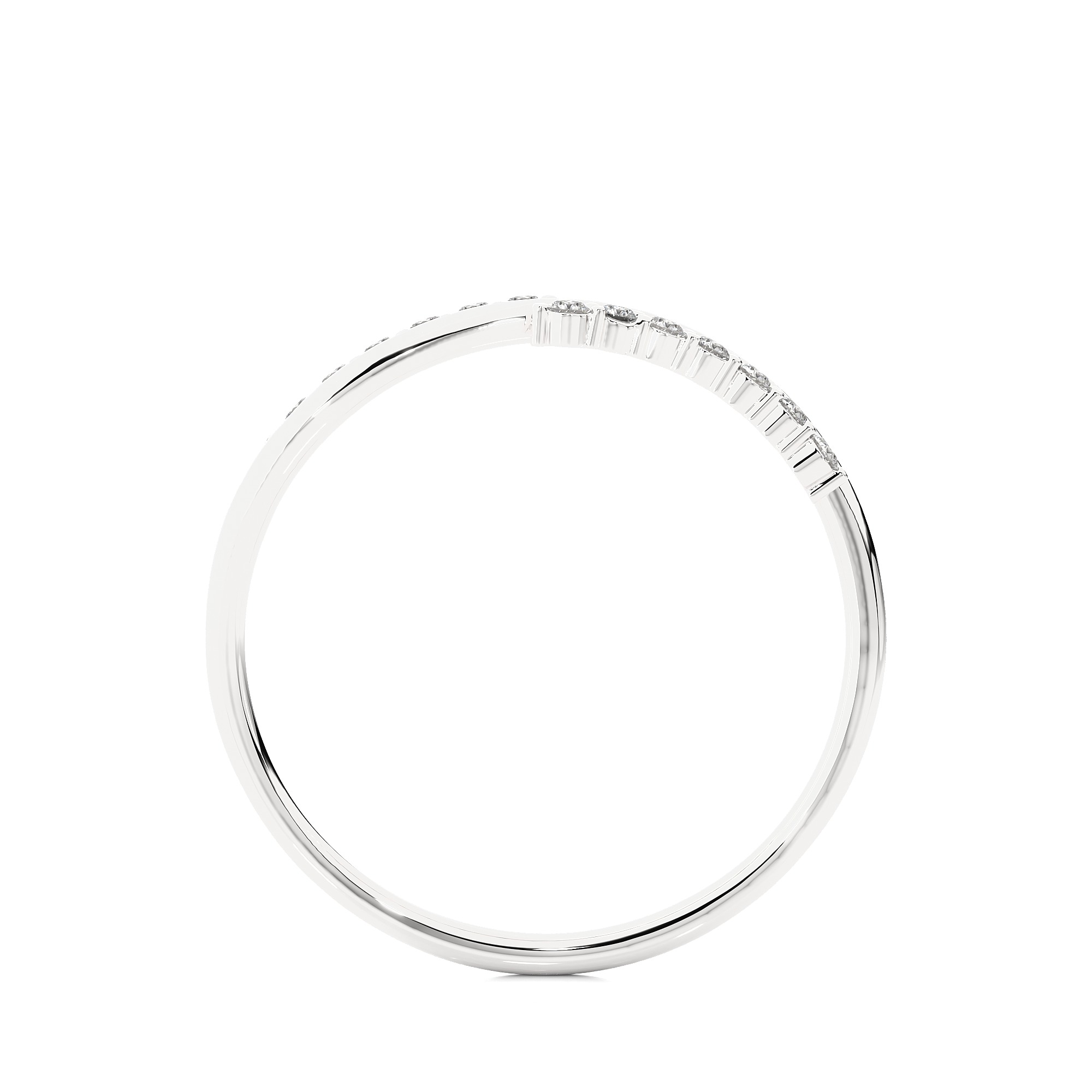 Light Minimalist Diamond Ring 3D print model_12