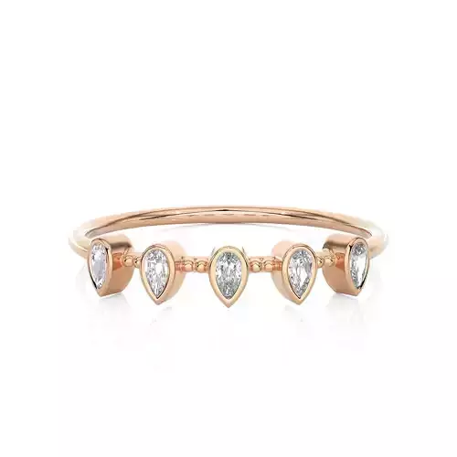 Light Minimalist Diamond Ring