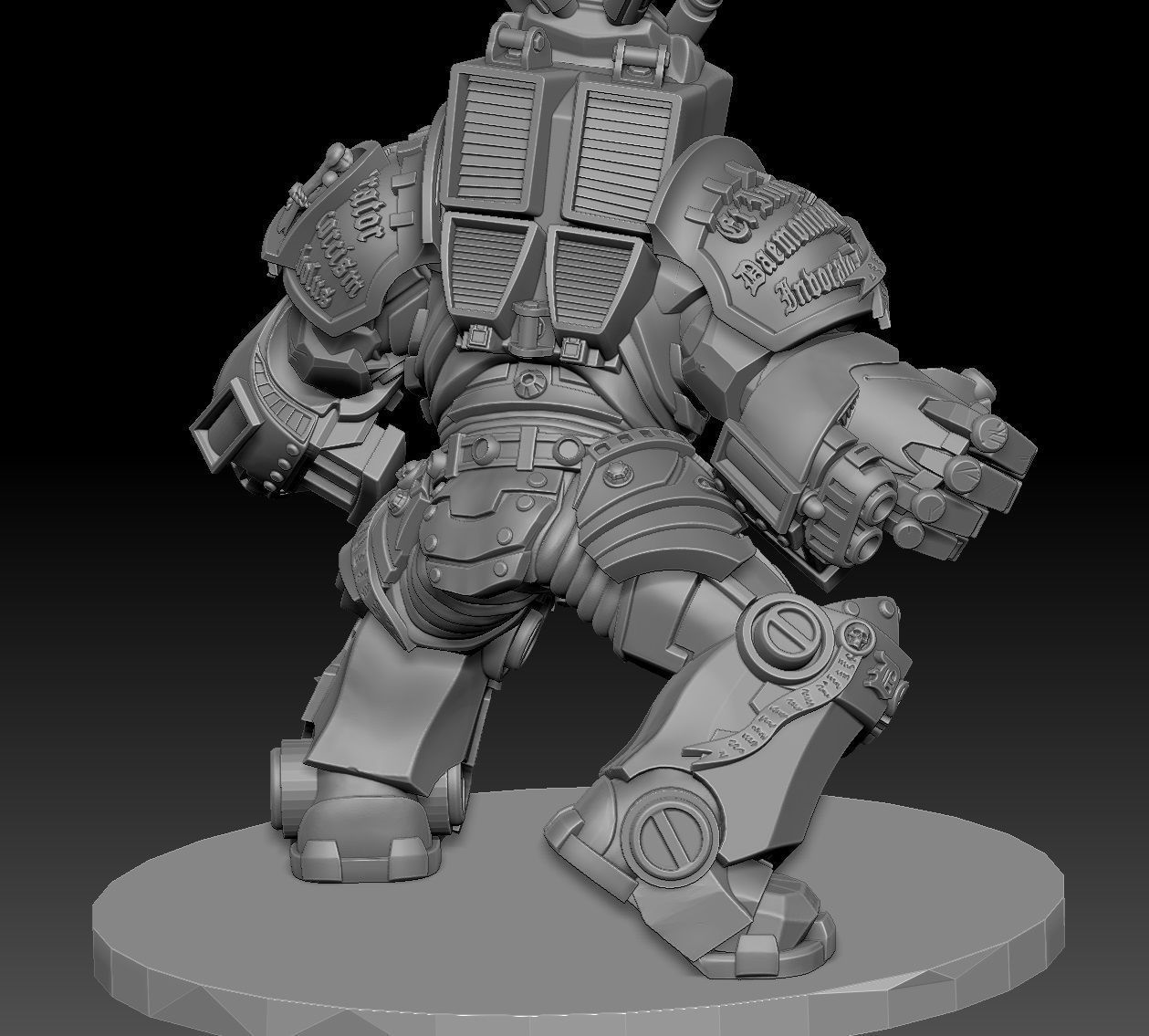 STEEL CRUSADER TERMINATOR GUARD 3 3D print model_19