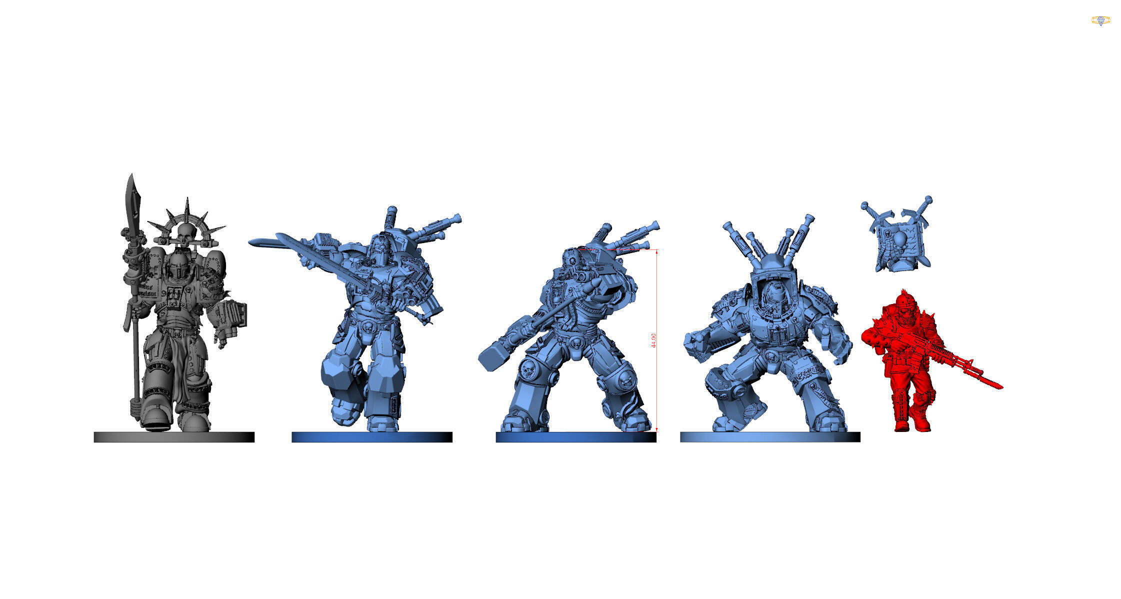 STEEL CRUSADER TERMINATOR GUARD 3 3D print model_13