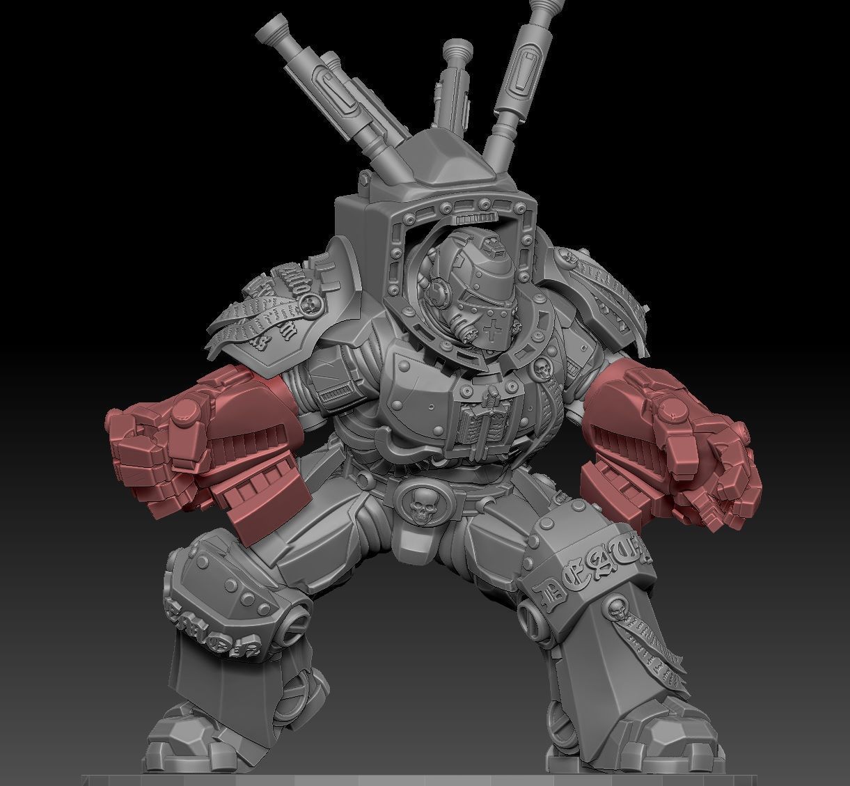 STEEL CRUSADER TERMINATOR GUARD 3 3D print model_16