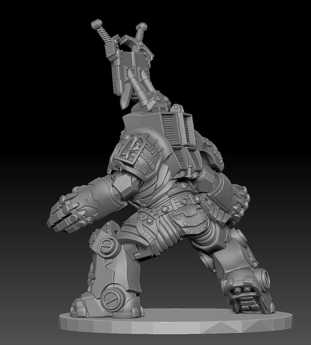 STEEL CRUSADER TERMINATOR GUARD 3 3D print model_9
