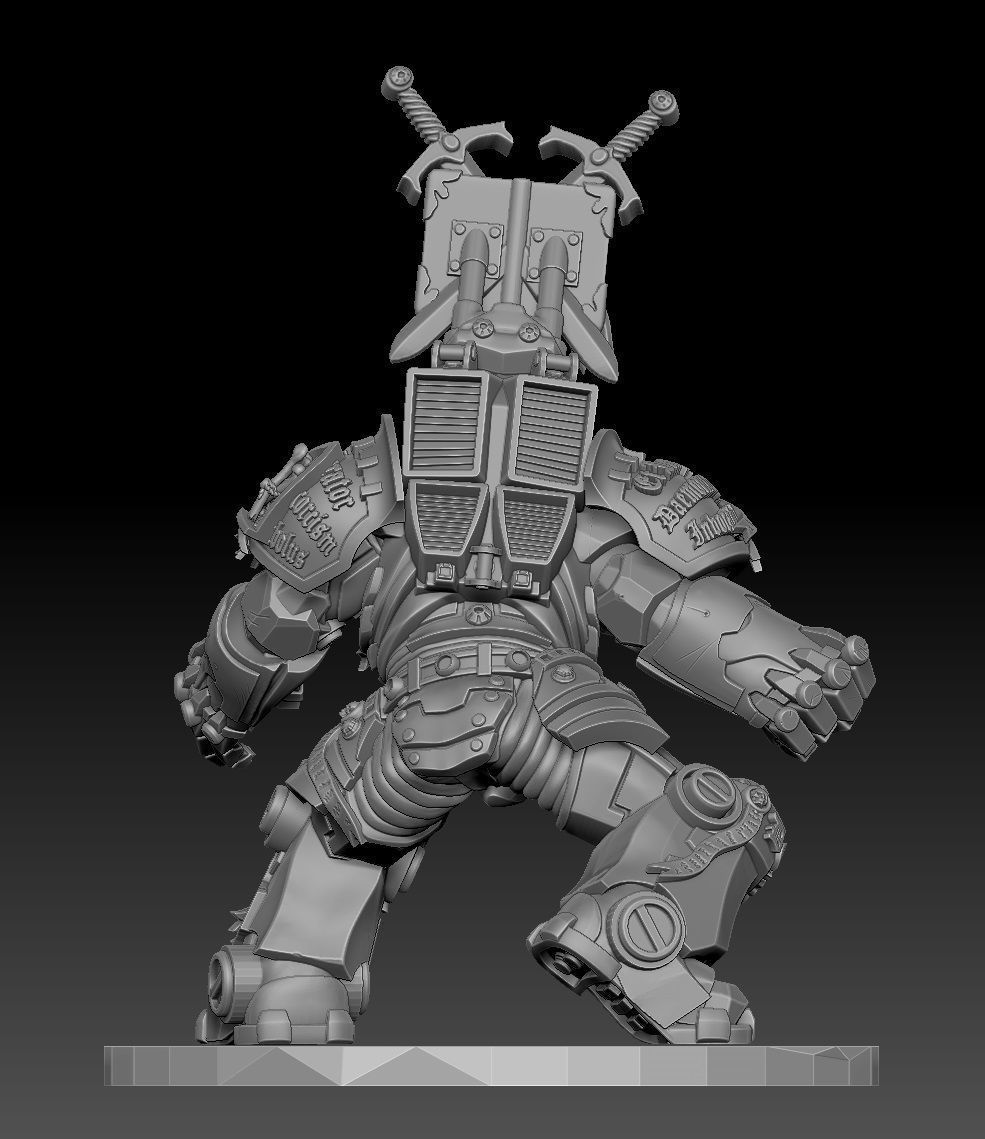 STEEL CRUSADER TERMINATOR GUARD 3 3D print model_10