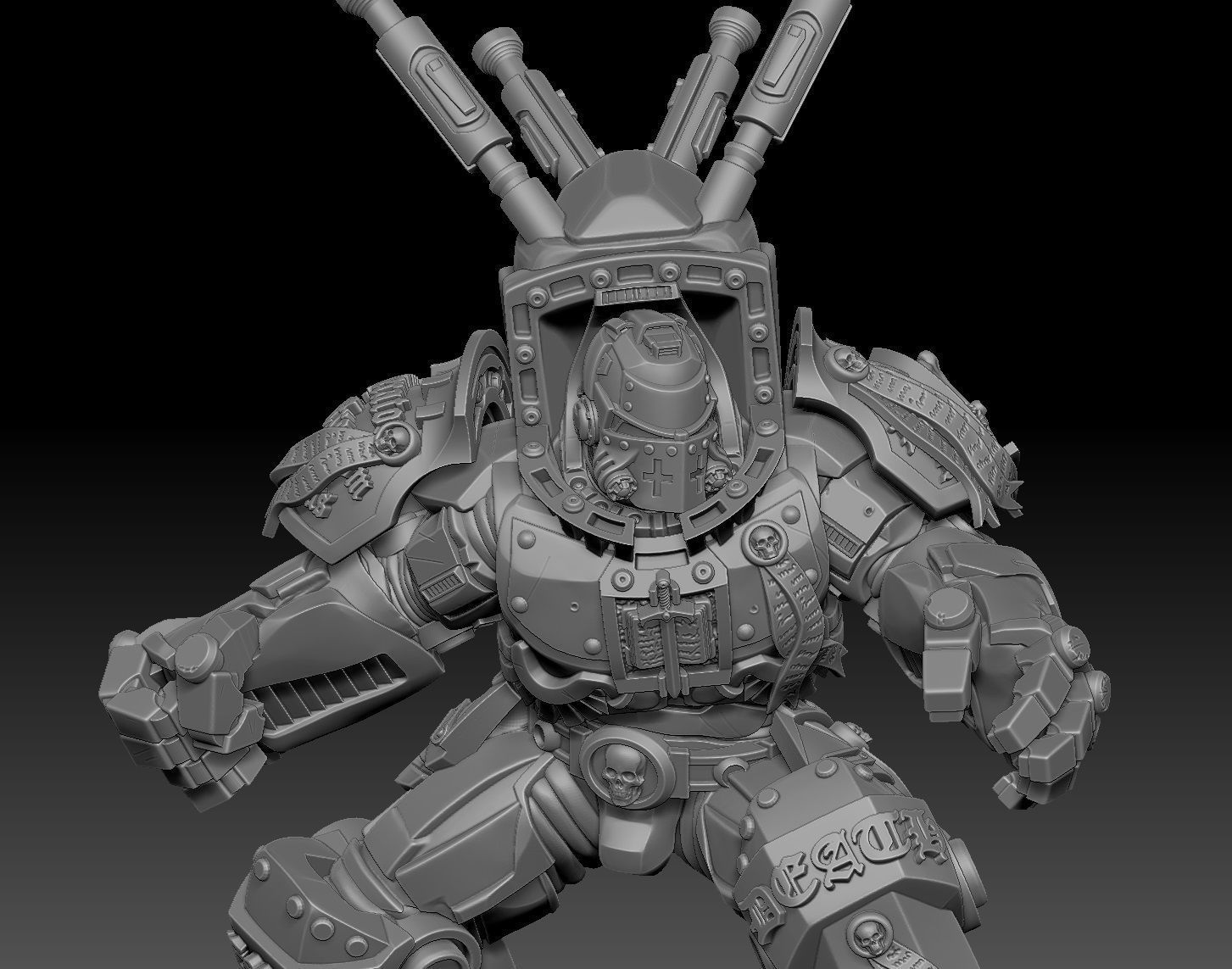 STEEL CRUSADER TERMINATOR GUARD 3 3D print model_6