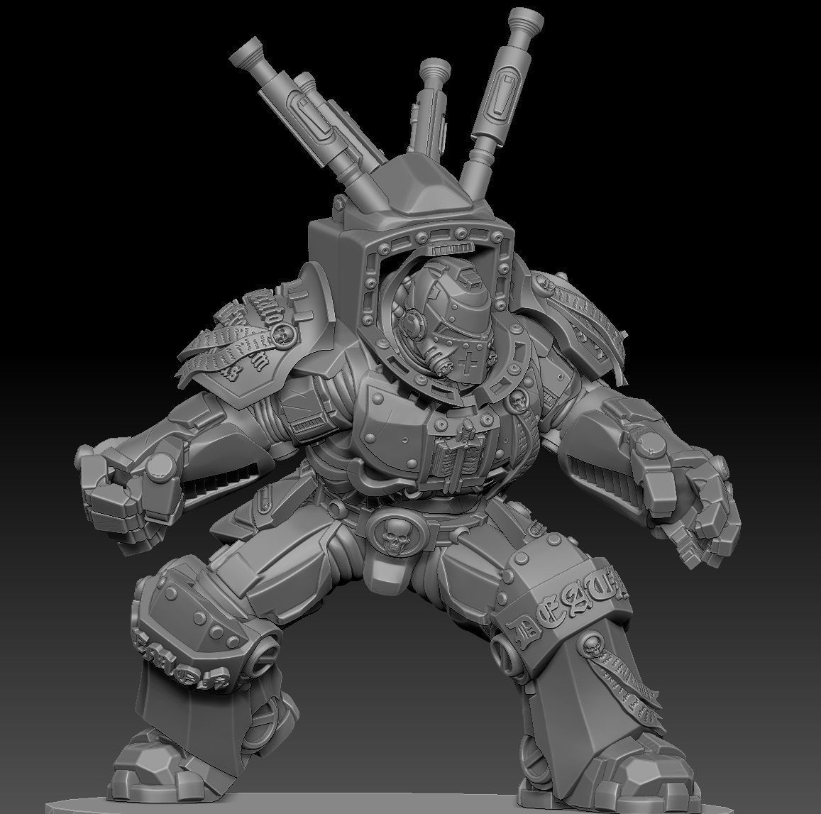 STEEL CRUSADER TERMINATOR GUARD 3 3D print model_1