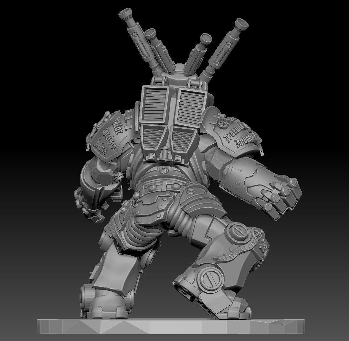 STEEL CRUSADER TERMINATOR GUARD 3 3D print model_5