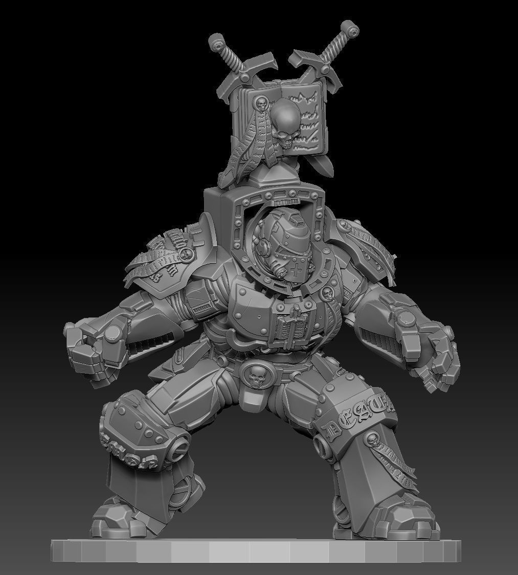 STEEL CRUSADER TERMINATOR GUARD 3 3D print model_7