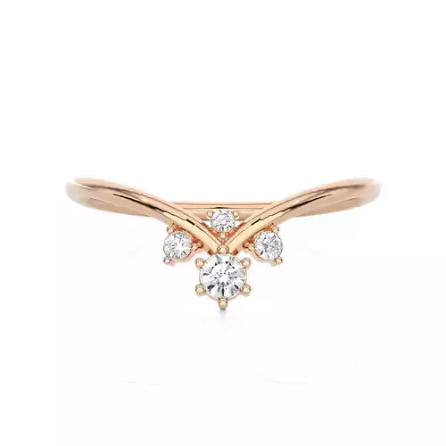 Light Minimalist Diamond Ring