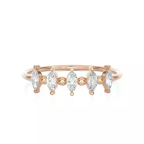 Light Minimalist Diamond Ring