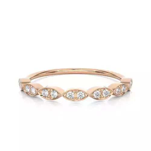 Light Minimalist Diamond Ring