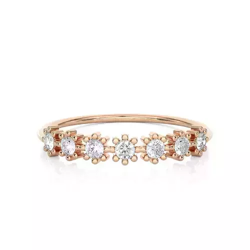 Light Minimalist Diamond Ring