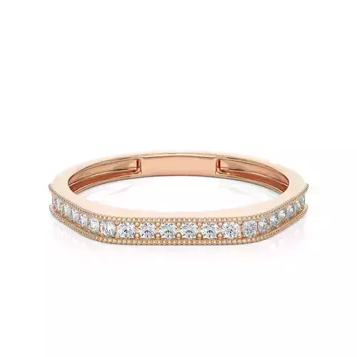 Light Minimalist Diamond Ring