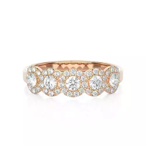 Light Minimalist Diamond Ring