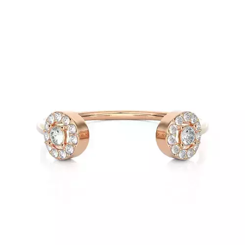 Light Minimalist Diamond Ring 3D print model