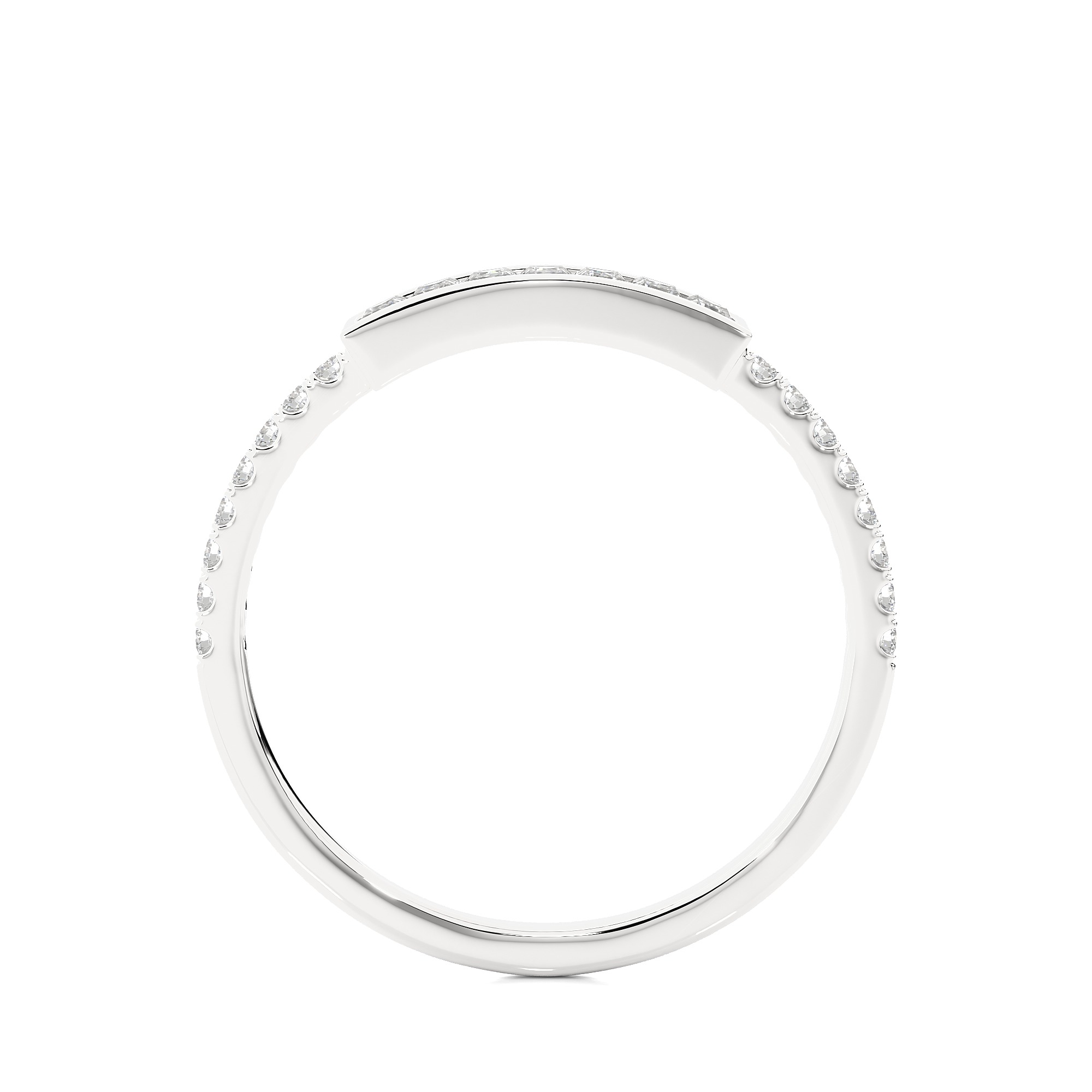 Light Minimalist Diamond Ring 3D print model_12