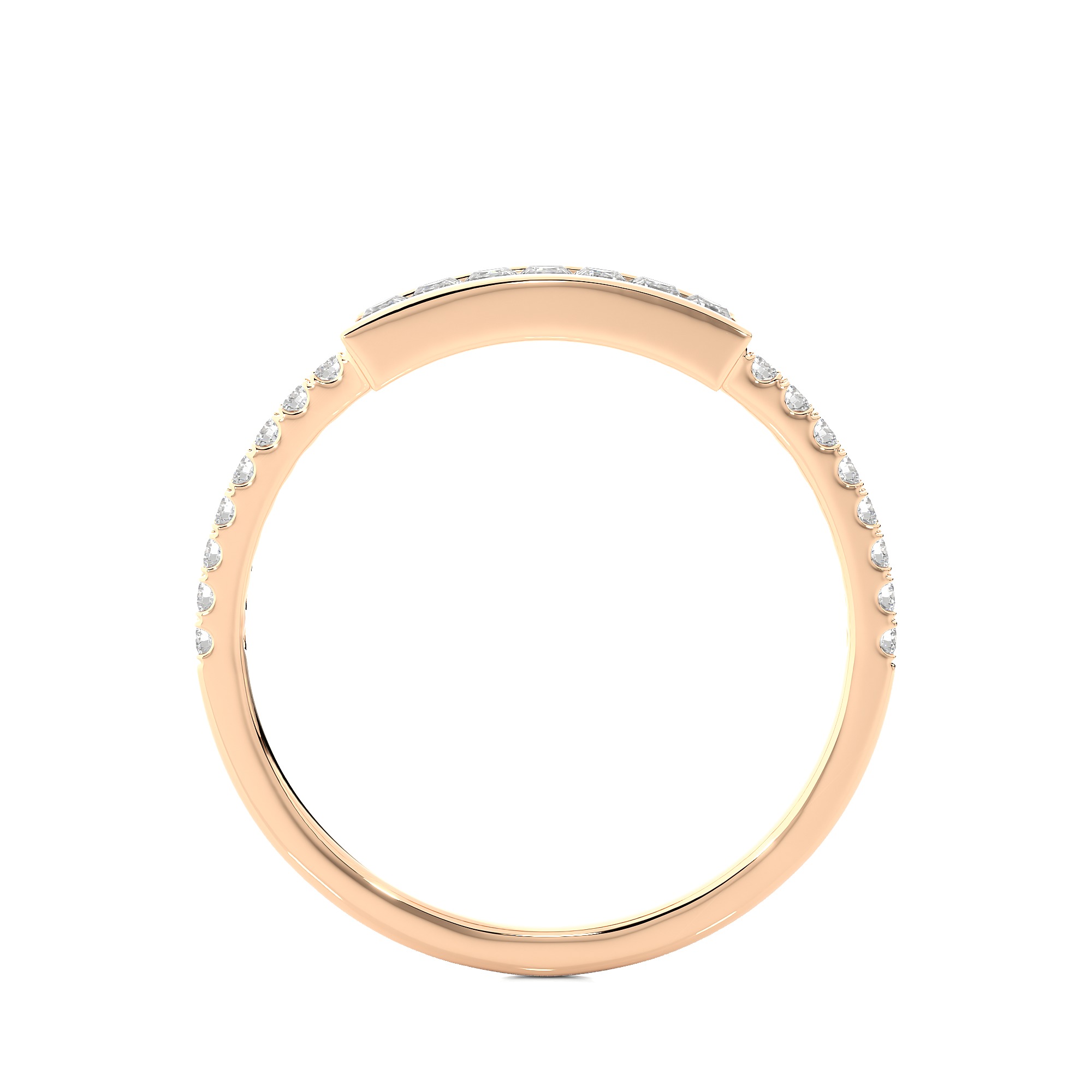 Light Minimalist Diamond Ring 3D print model_10