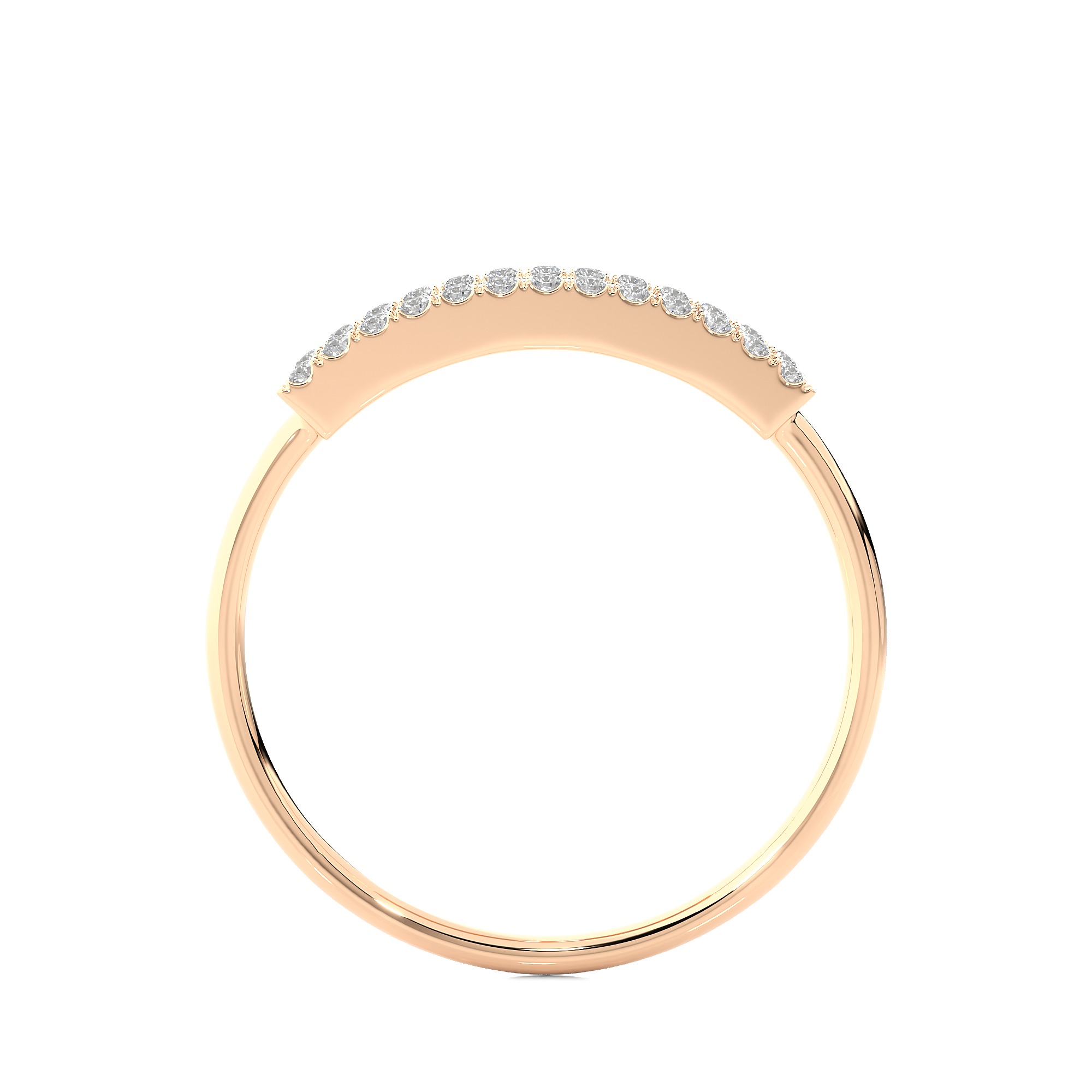 Light Minimalist Diamond Ring 3D print model_10