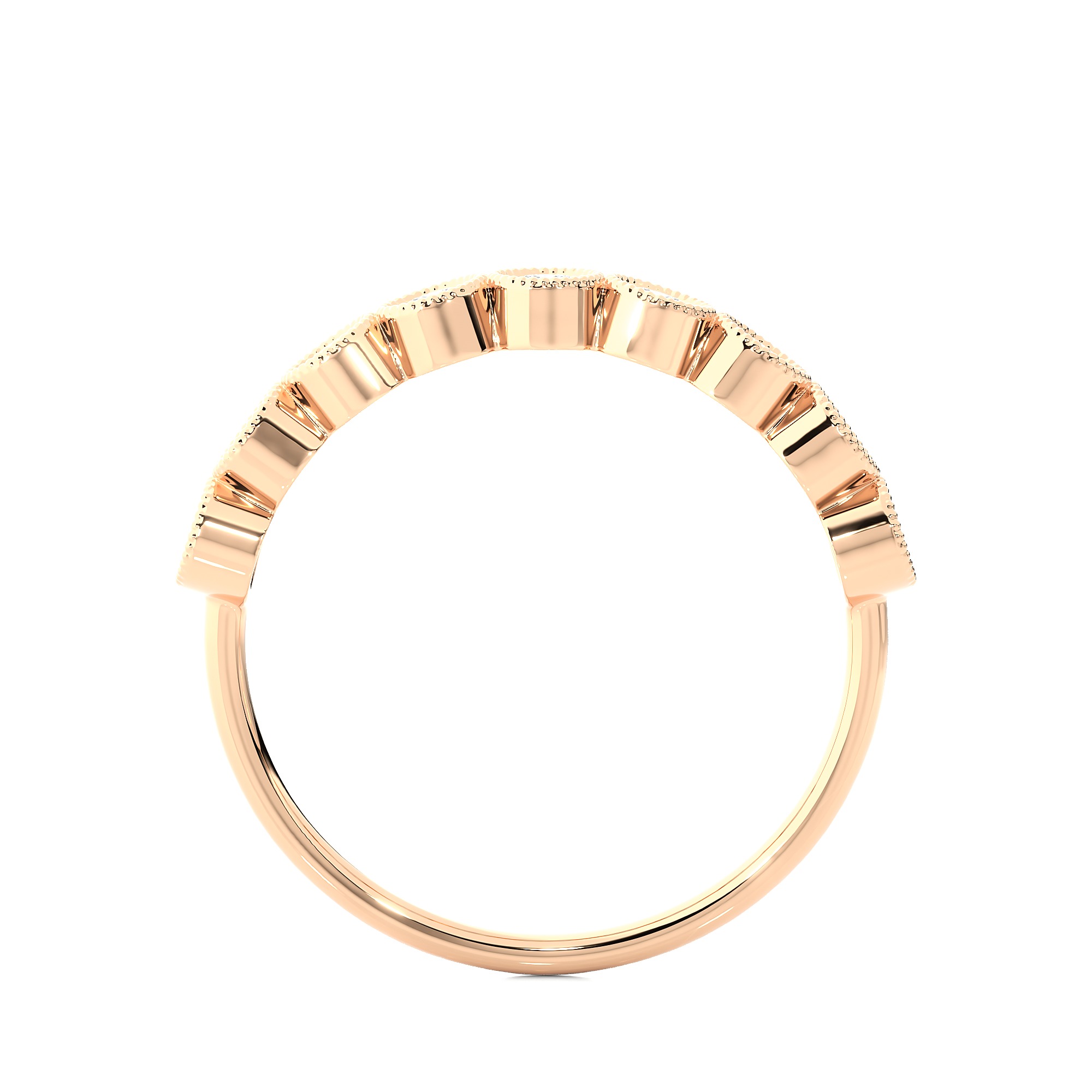 Light Minimalist Diamond Ring 3D print model_10