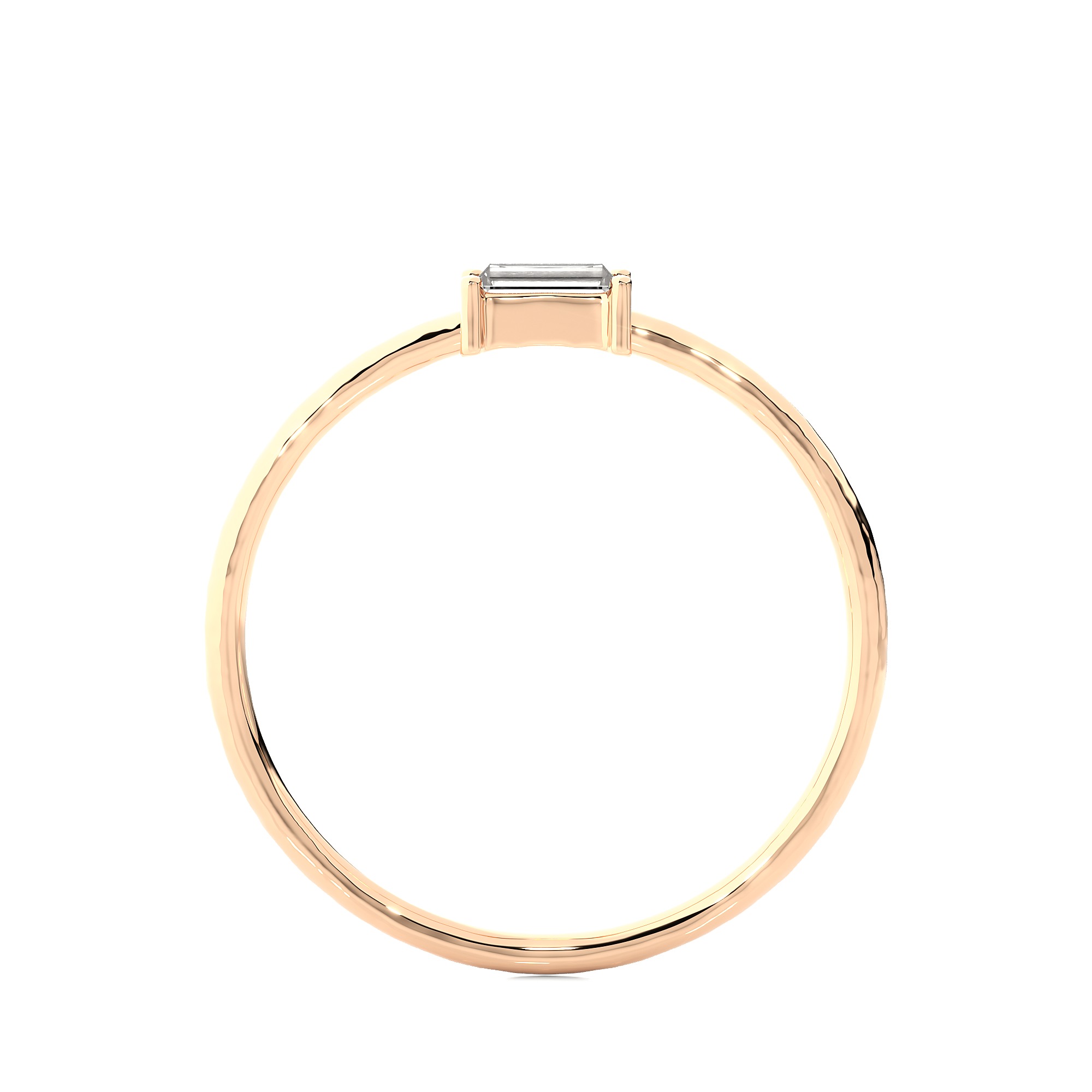 Light Minimalist Diamond Ring 3D print model_10