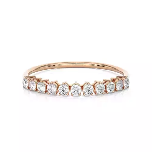 Light Minimalist Diamond Ring
