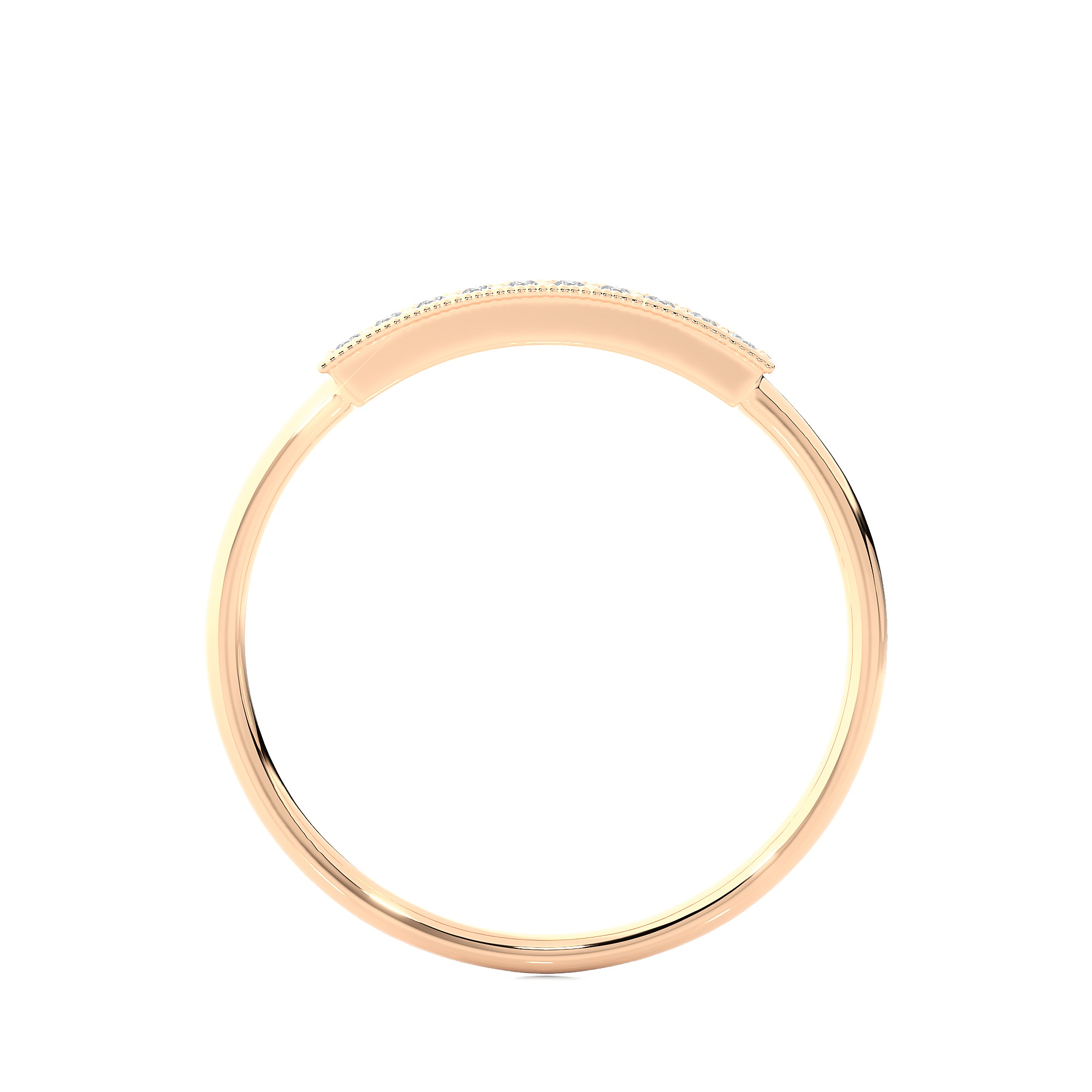 Light Minimalist Diamond Ring 3D print model_10