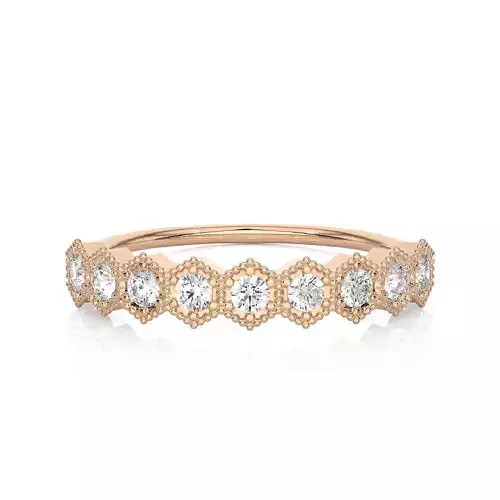 Light Minimalist Diamond Ring