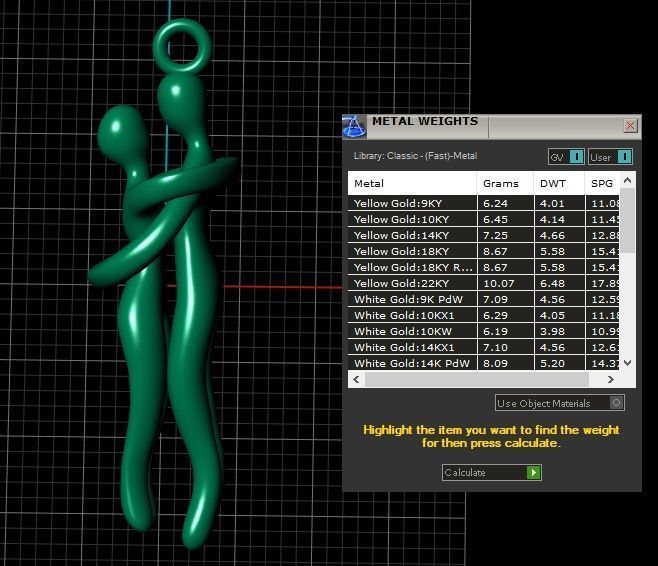 Hug Pendant 3d Printable Model 3D print model_2