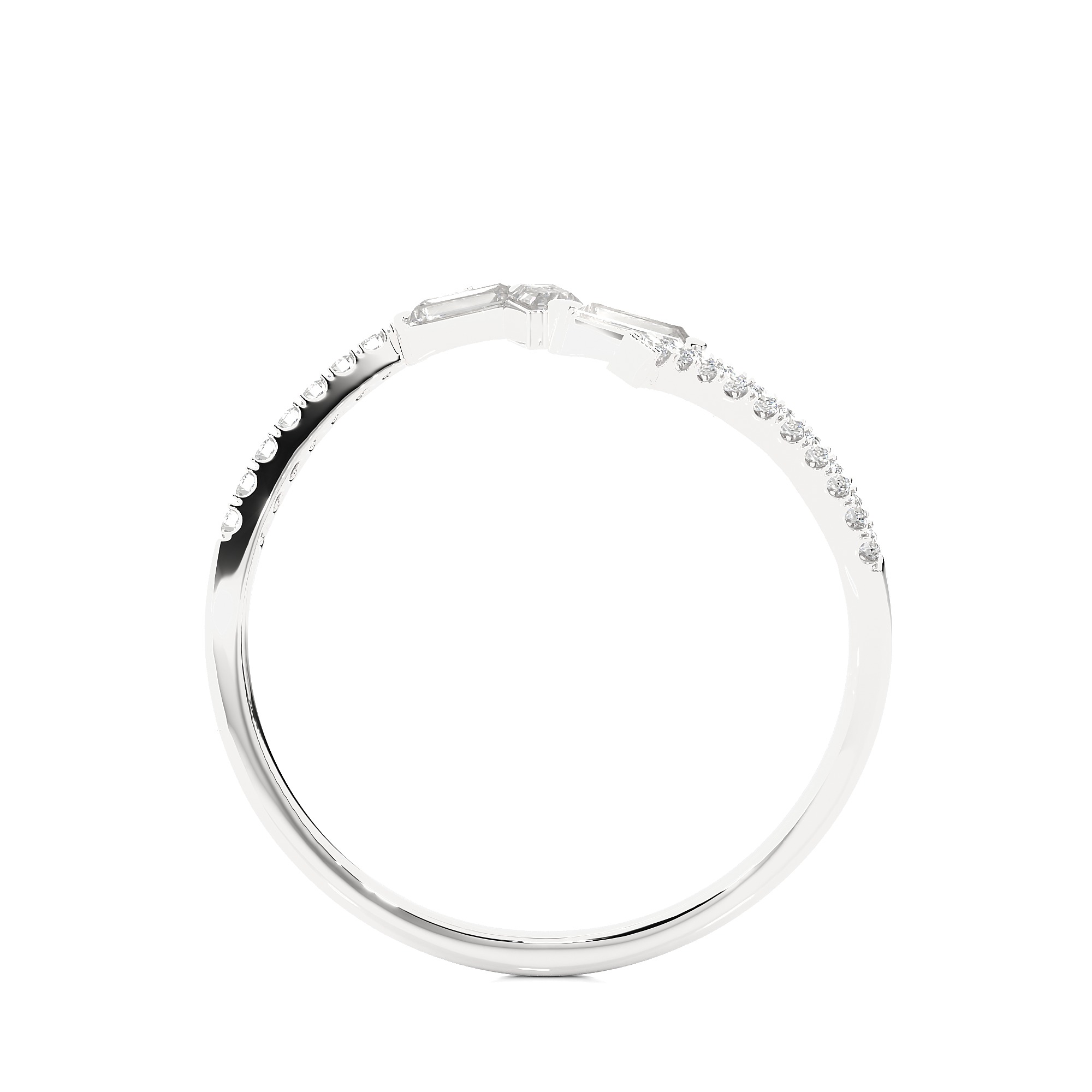 Light Minimalist Diamond Ring 3D print model_11