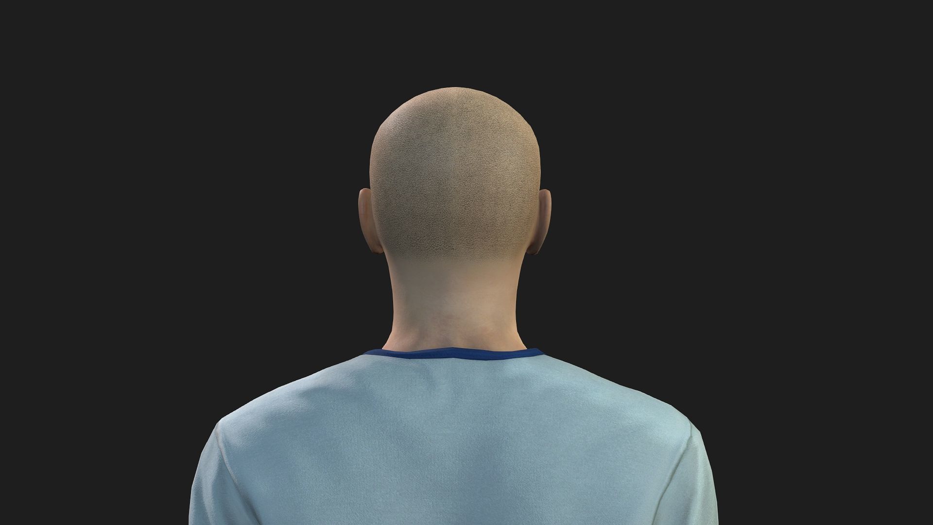 3D Male Character Fully Rigged and Game Ready 3D model_5